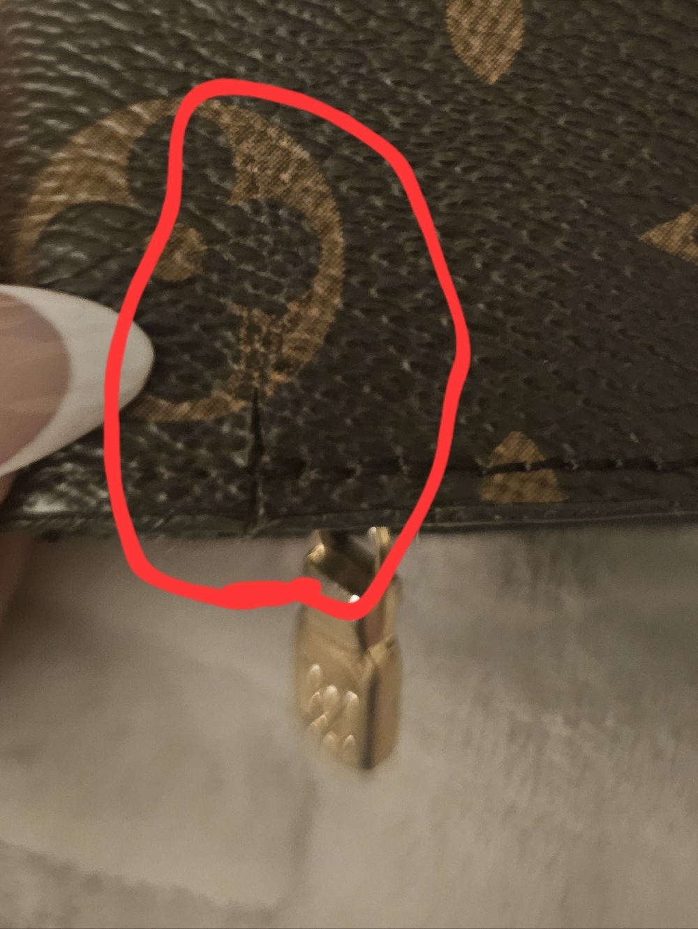 Louis Vuitton Monogram Canvas Compact Wallet in Brown and Gold - Picture 3 of 10